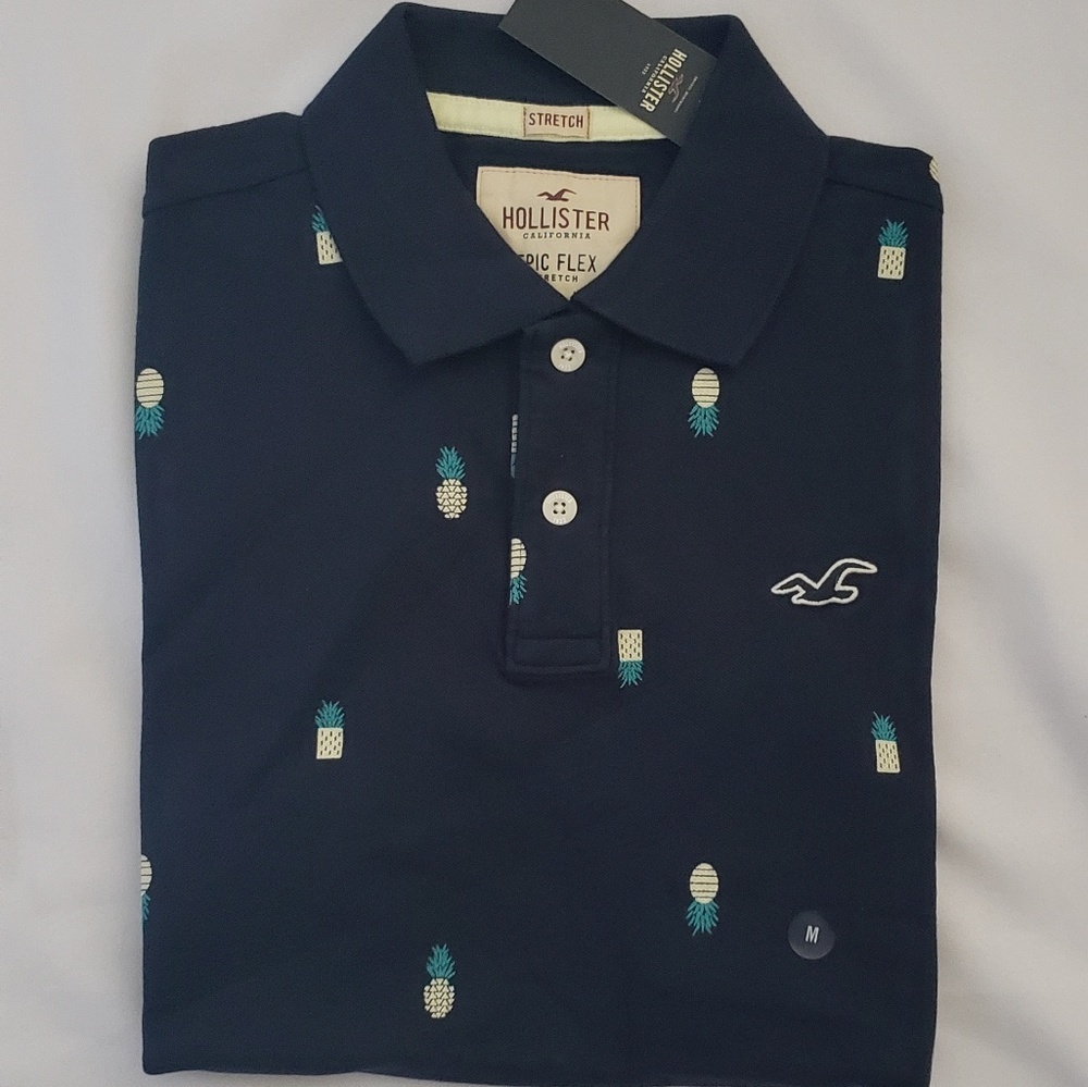 NEW HOLLISTER MENS POLO SHIRTS SZ S
